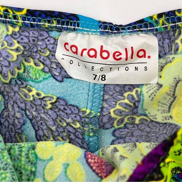 Carabella Vintage Vibrant aquarium sea life Bikini Set M - Picture 2 of 5